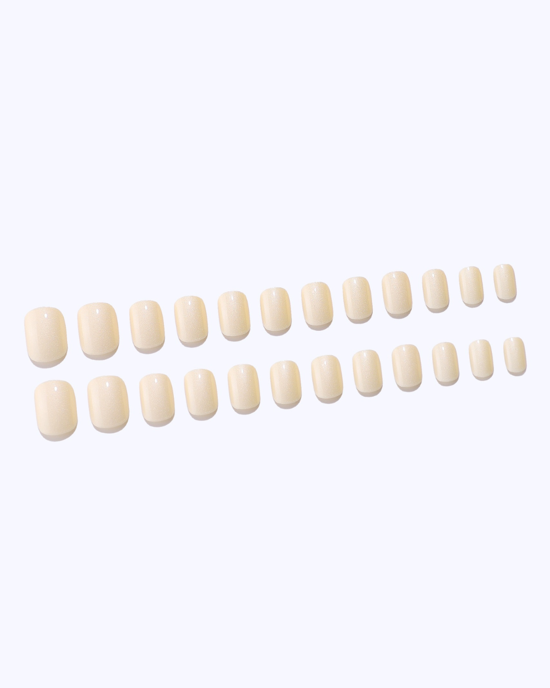 Mini Lemon Glazed Press On Nails (24PC)