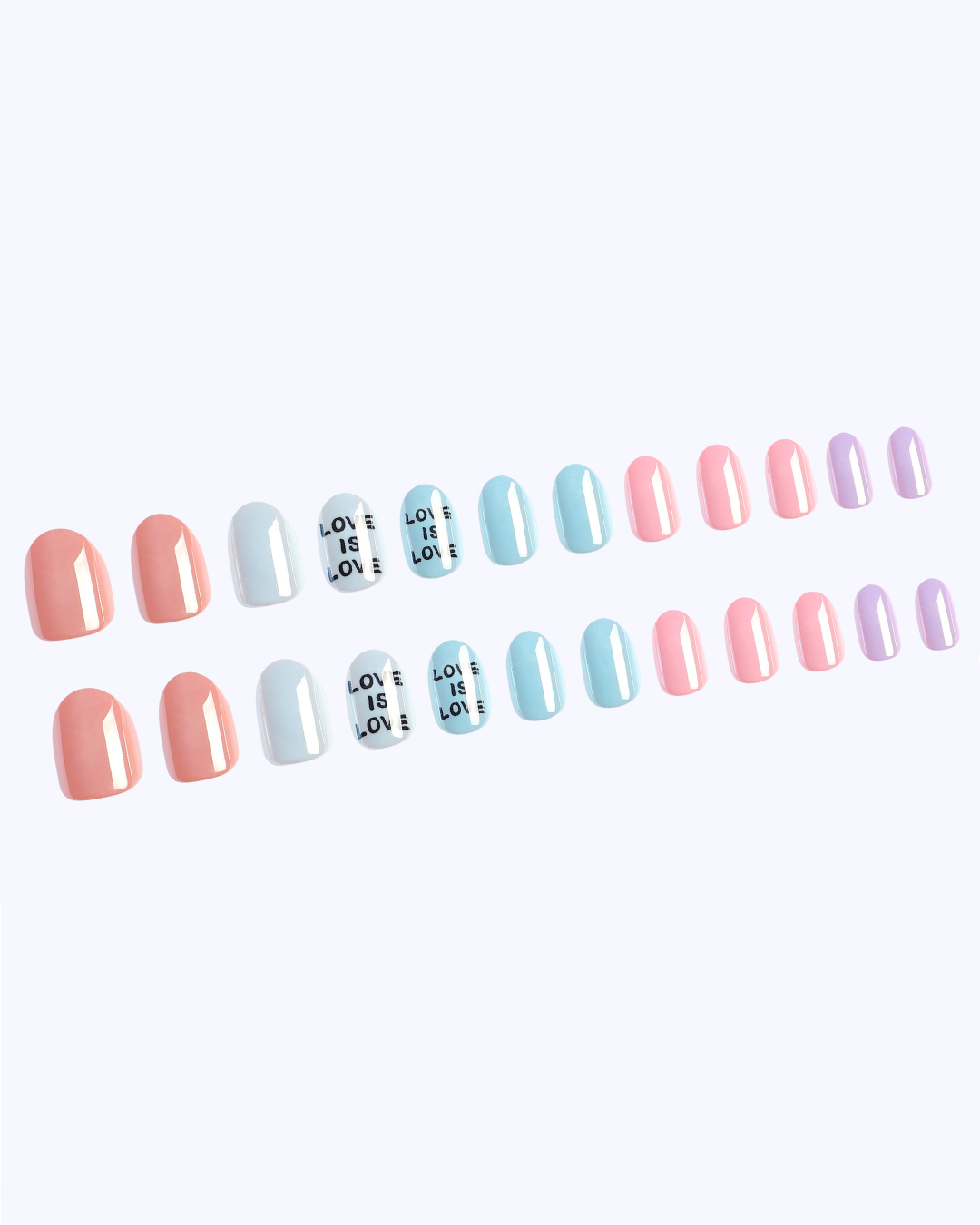 Rainbow Nails Pride 24 PC Set